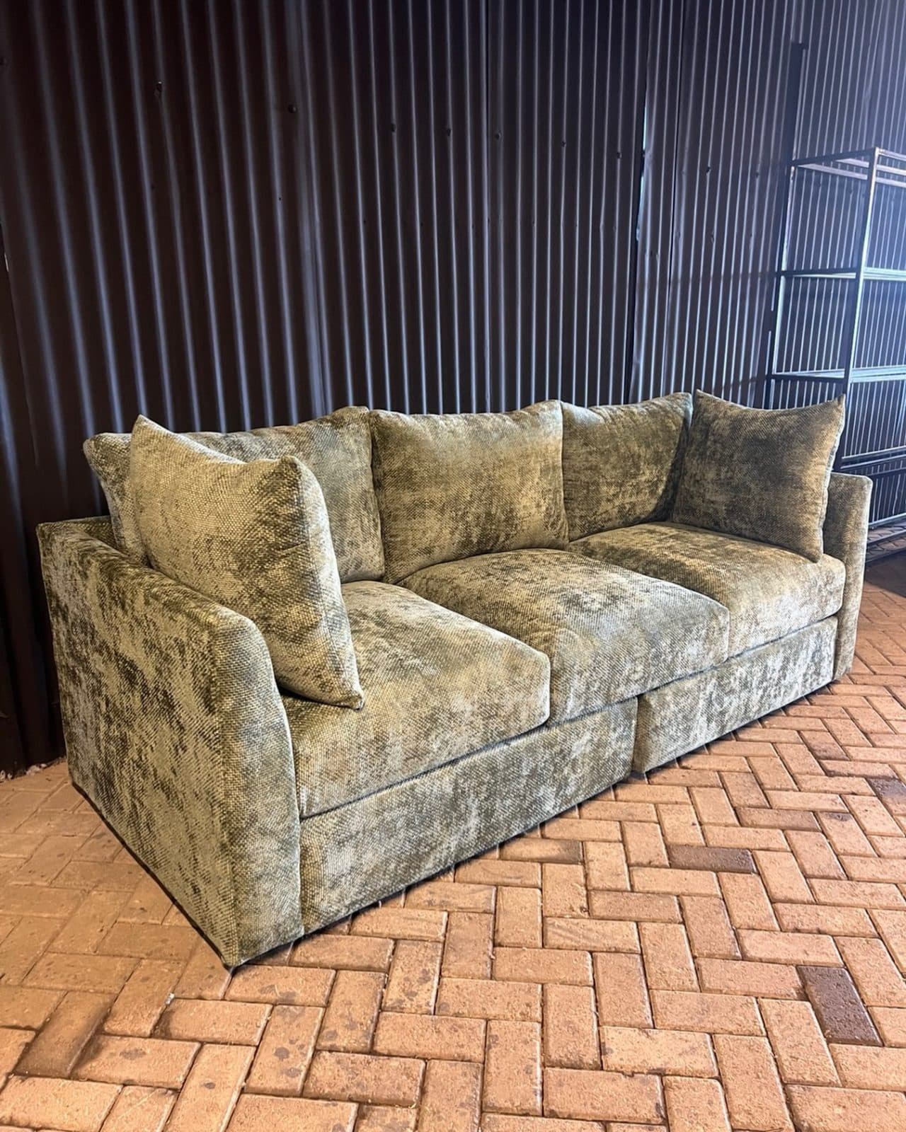 Moss Green Cloud Sofa